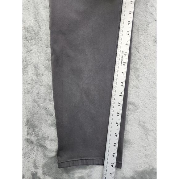 Maurices High Rise Skinny Jeans Size 20 Gray Stretch Denim Ankle Casual Neutral - Picture 10 of 12